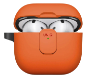Uniq Etui Clyde do AirPods 4 Lock Case pomarańczowy - 1359225 - zdjęcie 1